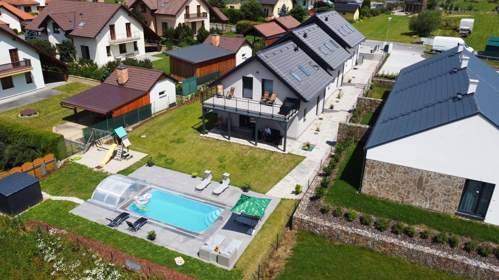 Apartmanove Domy Lipno 1 弗林布尔克 外观 照片