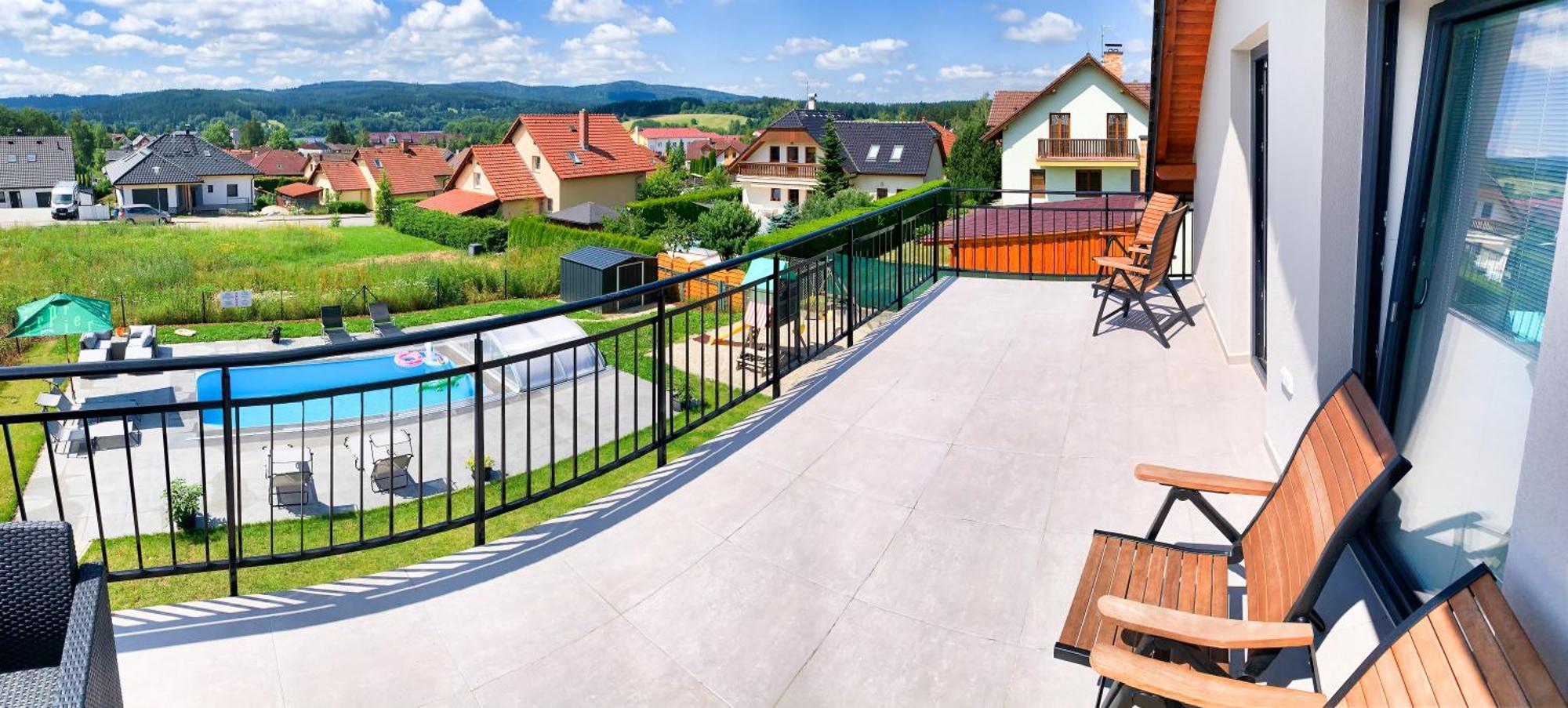 Apartmanove Domy Lipno 1 弗林布尔克 外观 照片